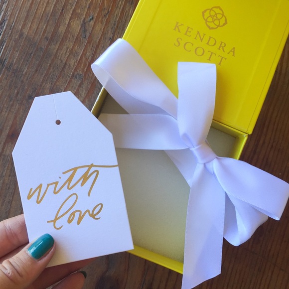 Kendra Scott original box with bow and card - Picture 4 of 5